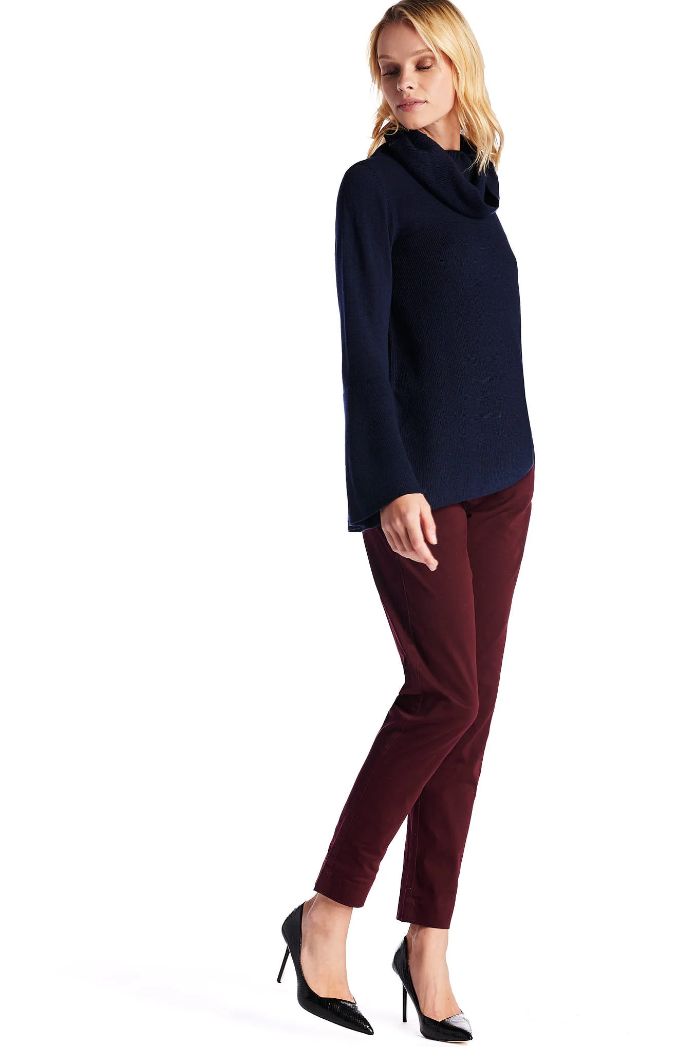 Women's Regular Fit Casual Knitted Sweater
