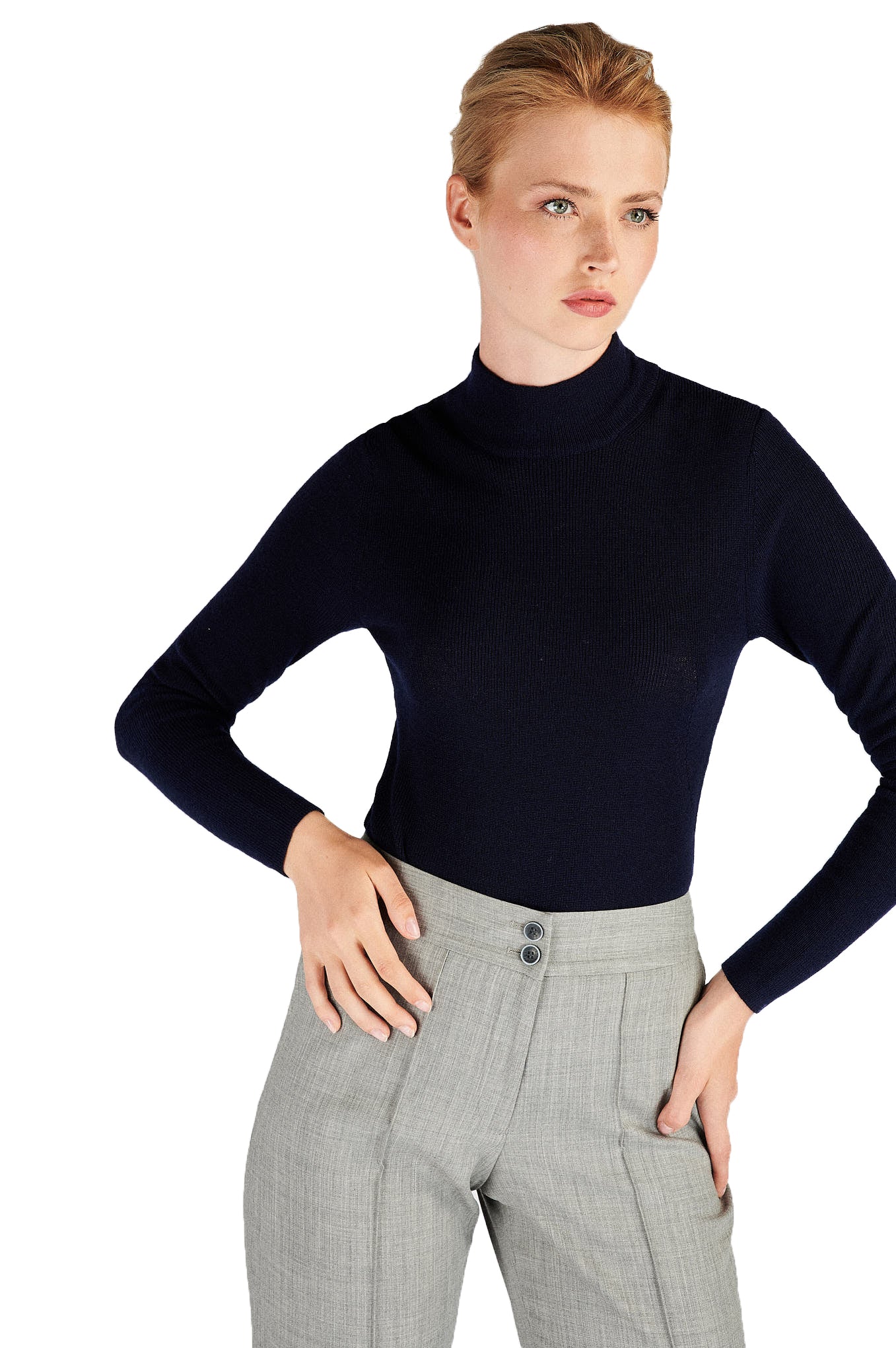 Women's Regular Fit Casual Knitted Sweater - Image 13