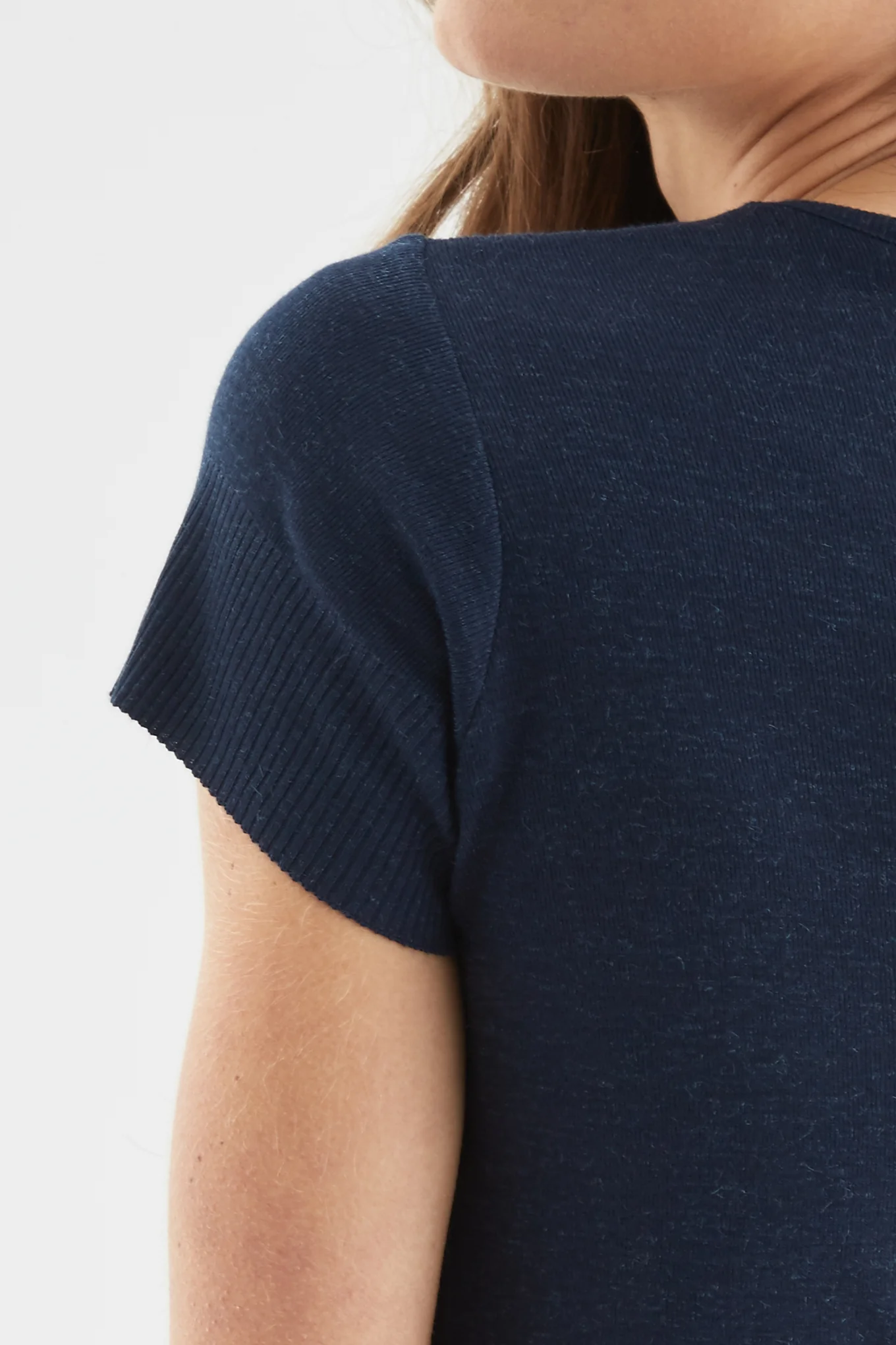 Women's Shiny Short Sleeve Knitwear - Image 9