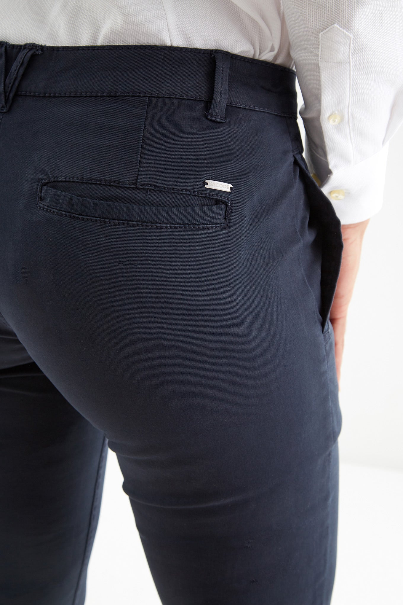 Women's Slim Chino Trousers - Image 10
