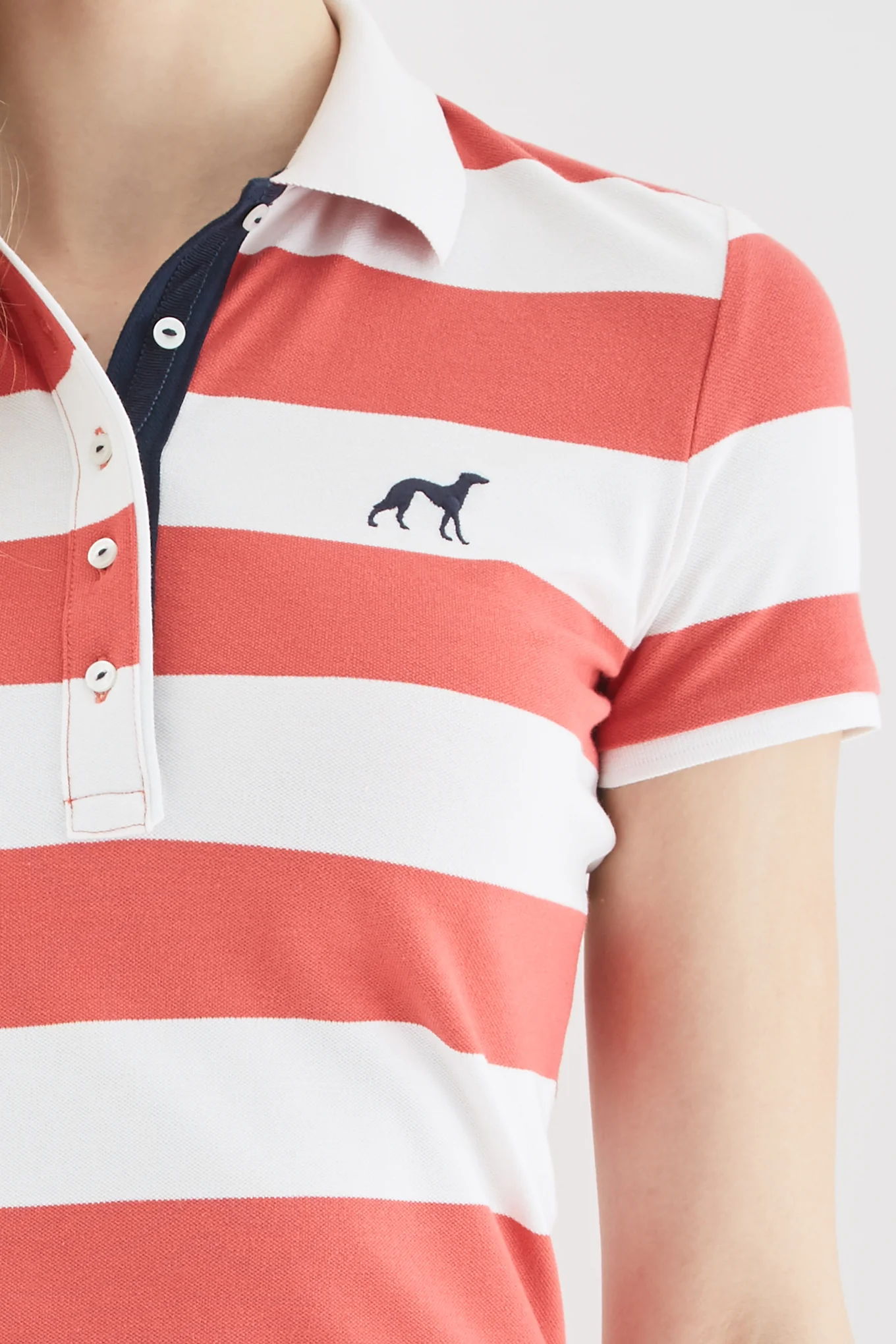 Women's Striped Piquet Polo - Image 19