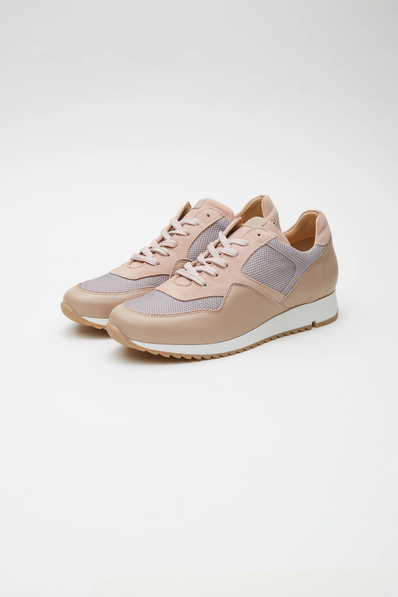 Women's Suede Leather Trainers - Image 2
